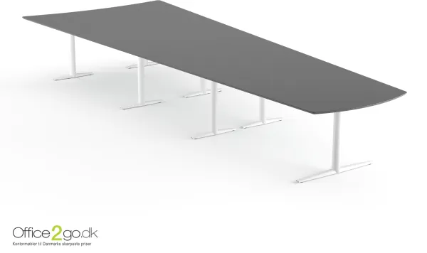 Switch Media mødebord - 16 personer - 500 cm.