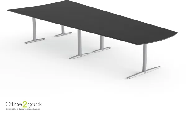 Switch Media mødebord - 12 personer - 375 cm.